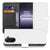 OnePlus Nord CE 5 Book Case Wit Met Pasjeshouder Kunstleer book case wit aanzicht