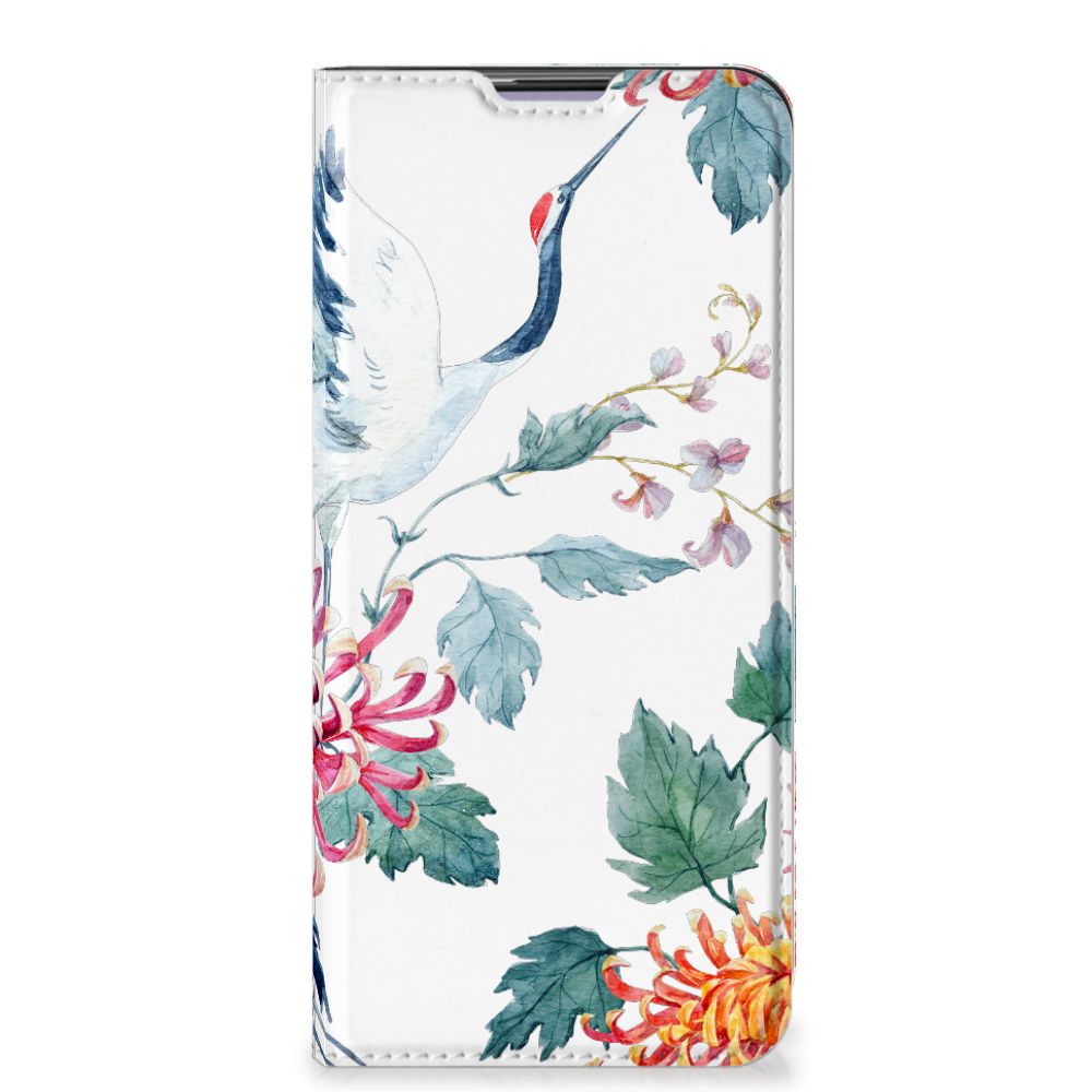 OnePlus Nord CE 5G Hoesje maken Bird Flowers - B2C Telecom