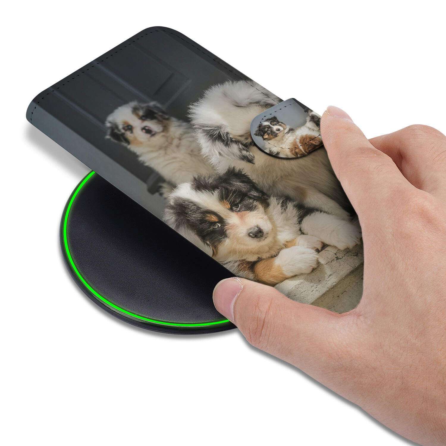 Xiaomi 15 Book Case Ontwerp Jouw Eigen Gepersonaliseerd Hoesje met Foto of Tekst voorkant
