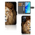 PPO A57 A57s A77 4G Telefoonhoesje met Pasjes Leeuw design leeuw aanzicht