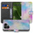 Portemonnee Hoesje Fairphone 6 Watercolor Light Pastel Waterverf Met Pasjeshouder voorkant binnenkant