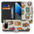 Vrolijke Uilen bookcase hoesje voor de Google Pixel 10a
