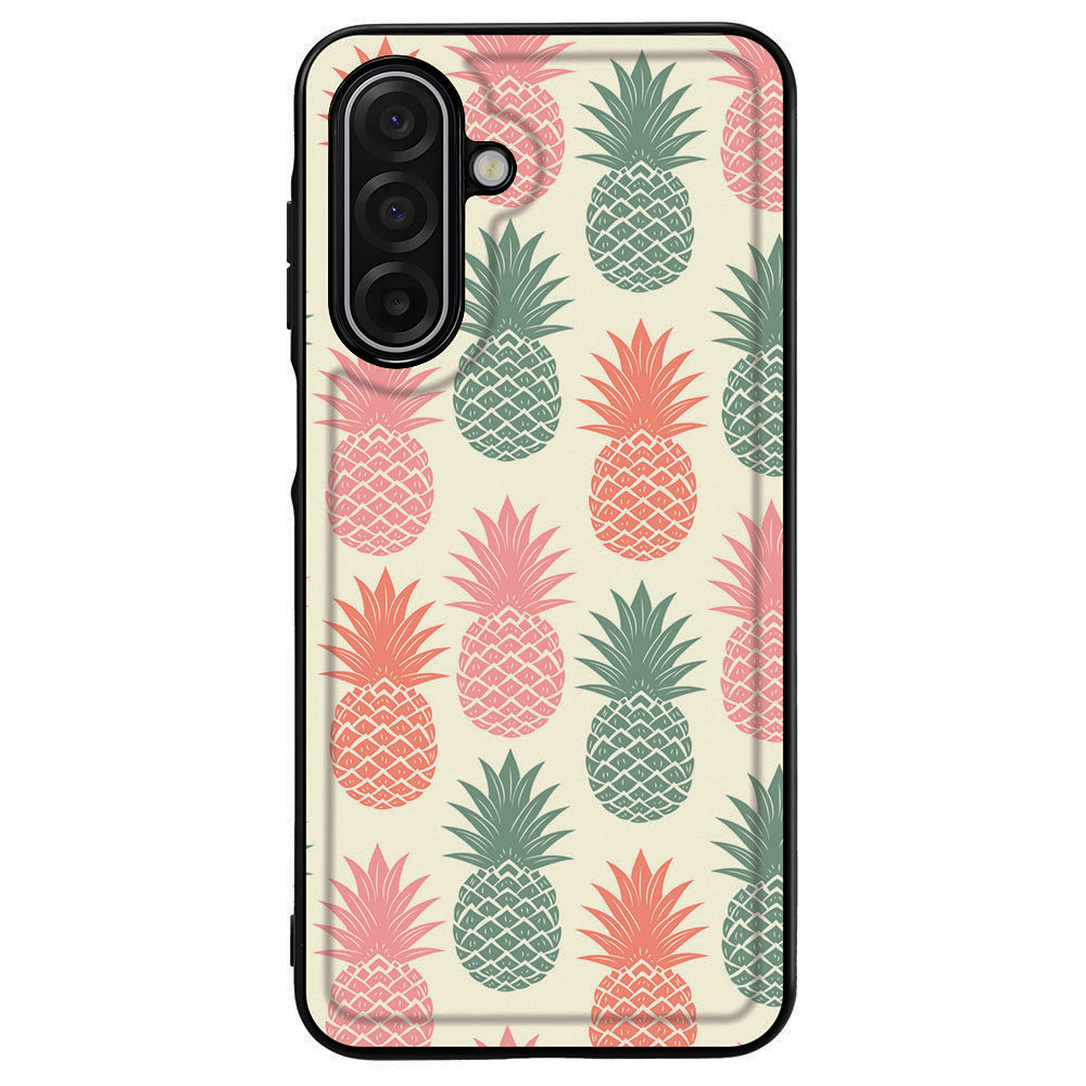 Samsung Galaxy A17 Backcover Hoesje Ananas ontwerp achterkant