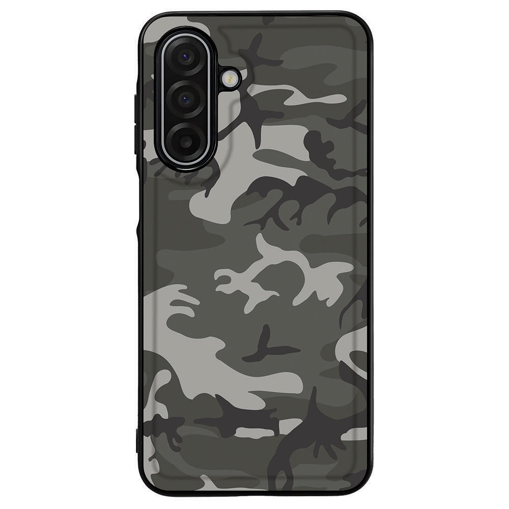 Samsung Galaxy A17 Beschermhoes Army Light camouflage design achteraanzicht