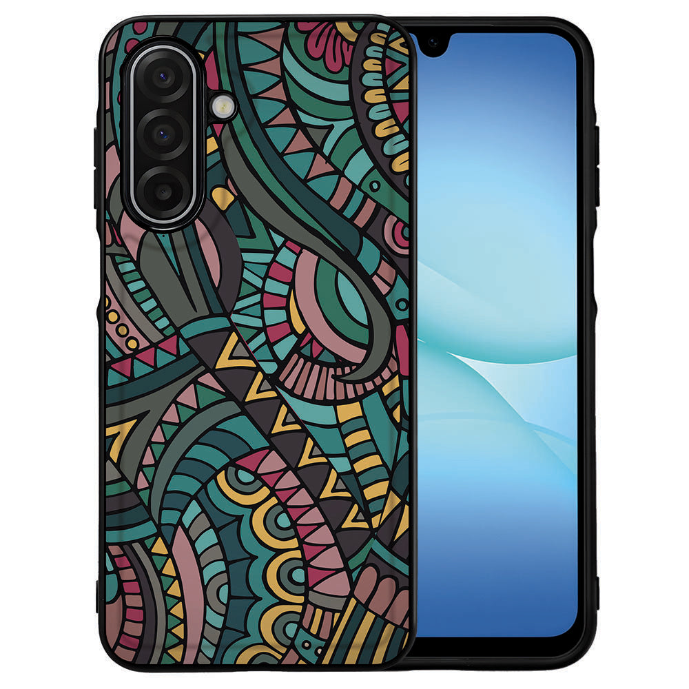 Telefoonhoesje Samsung Galaxy A17 Aztec Aztec design achterkant