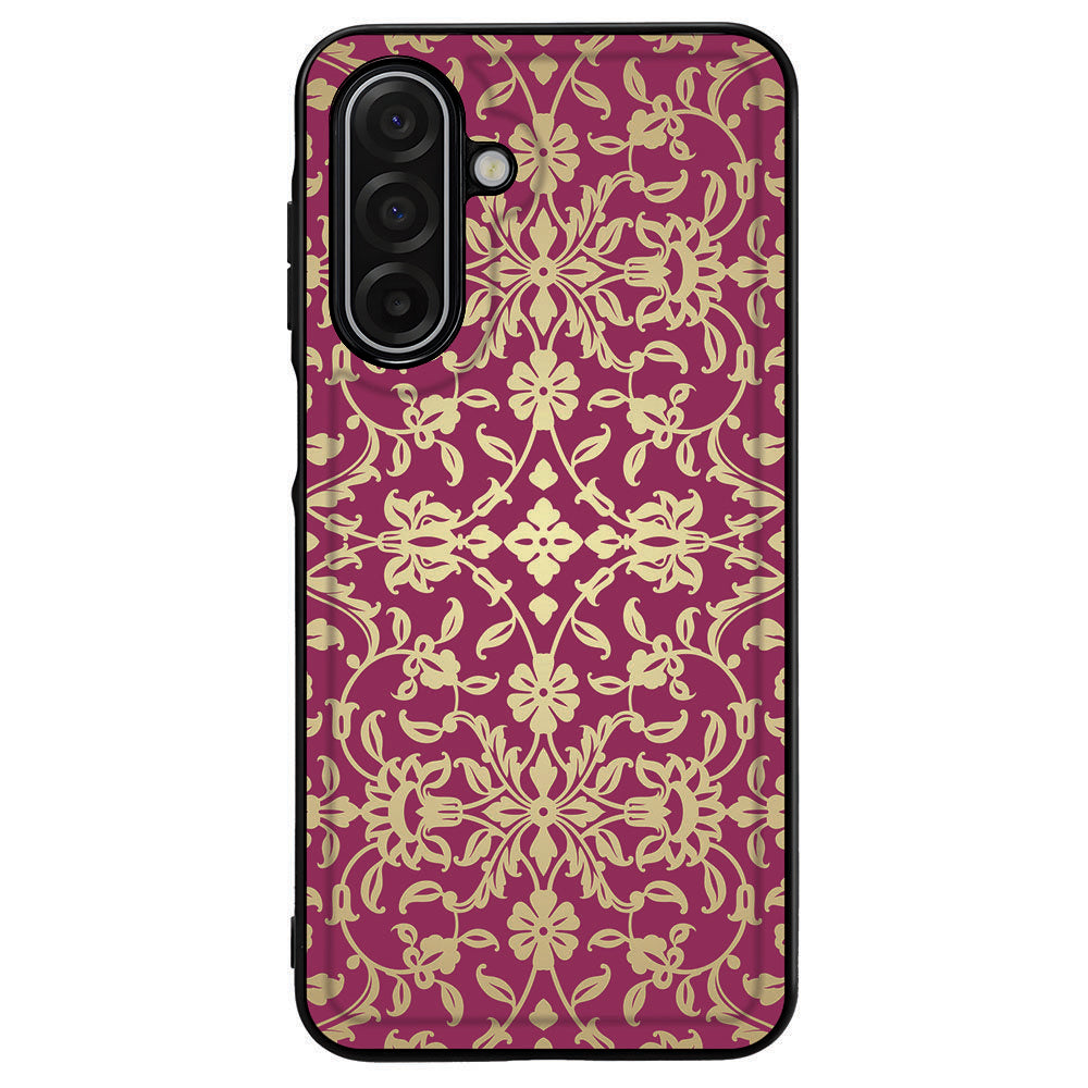 Samsung Galaxy A17 Back Cover Barok Pink achterkant
