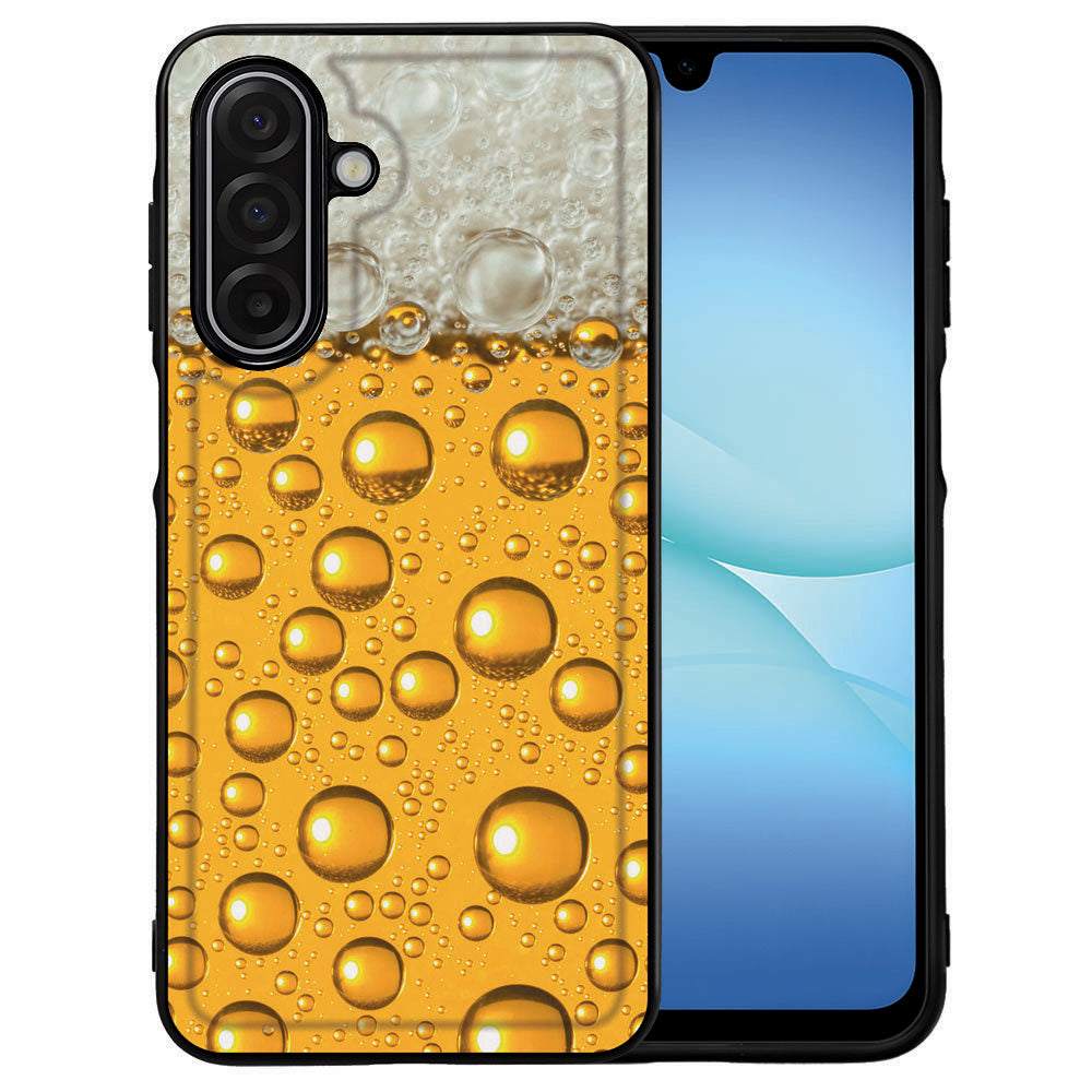 Samsung Galaxy A17 Backcover Hoesje Bier design voorkant