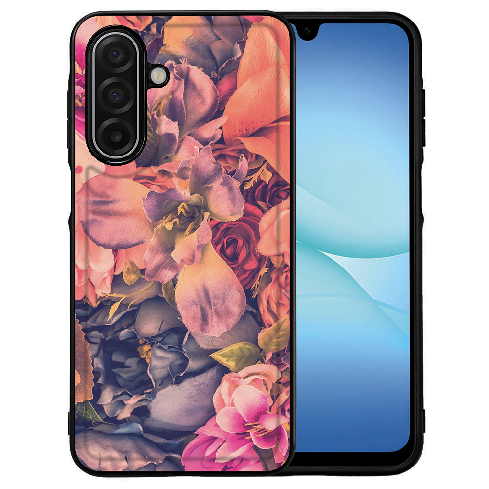 Samsung Galaxy A17 Beschermhoes Bosje Bloemen voorkant