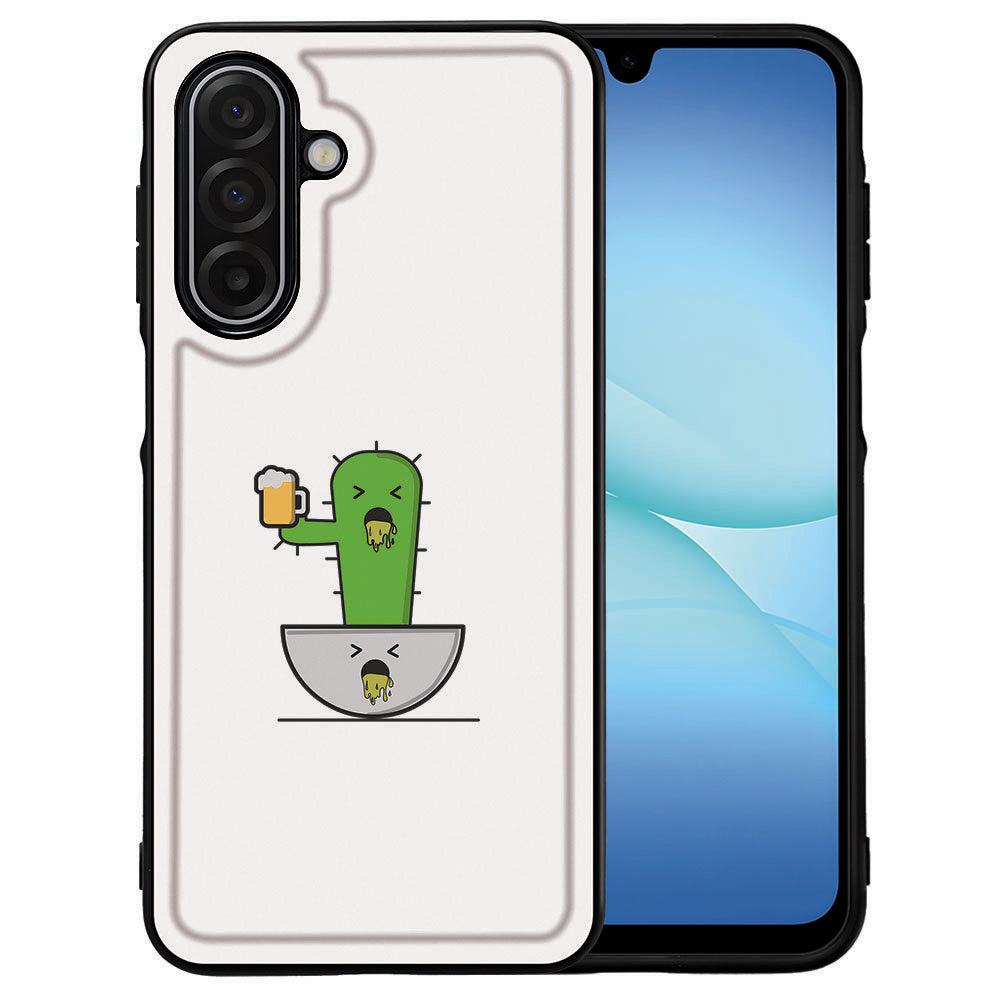 Back Cover Samsung Galaxy A17 Braktus cactus ontwerp voorkant