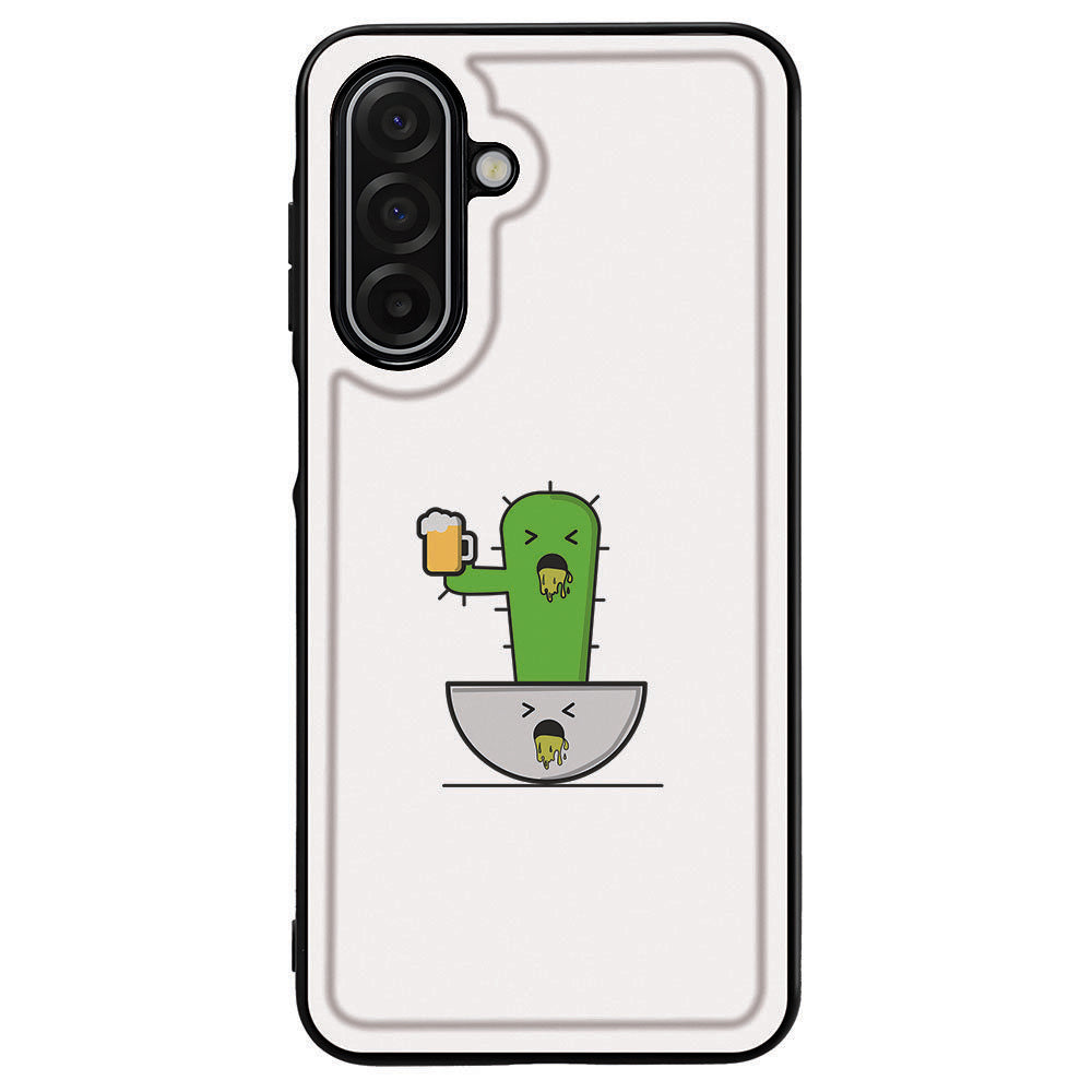 Back Cover Samsung Galaxy A17 Braktus cactus ontwerp achterkant