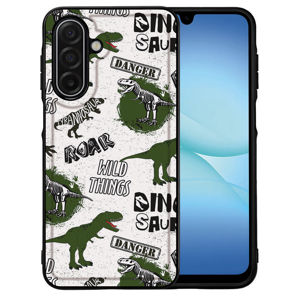 TPU Hoesje Samsung Galaxy A17 Dinosaurus designnaam dinosaurus aanzicht