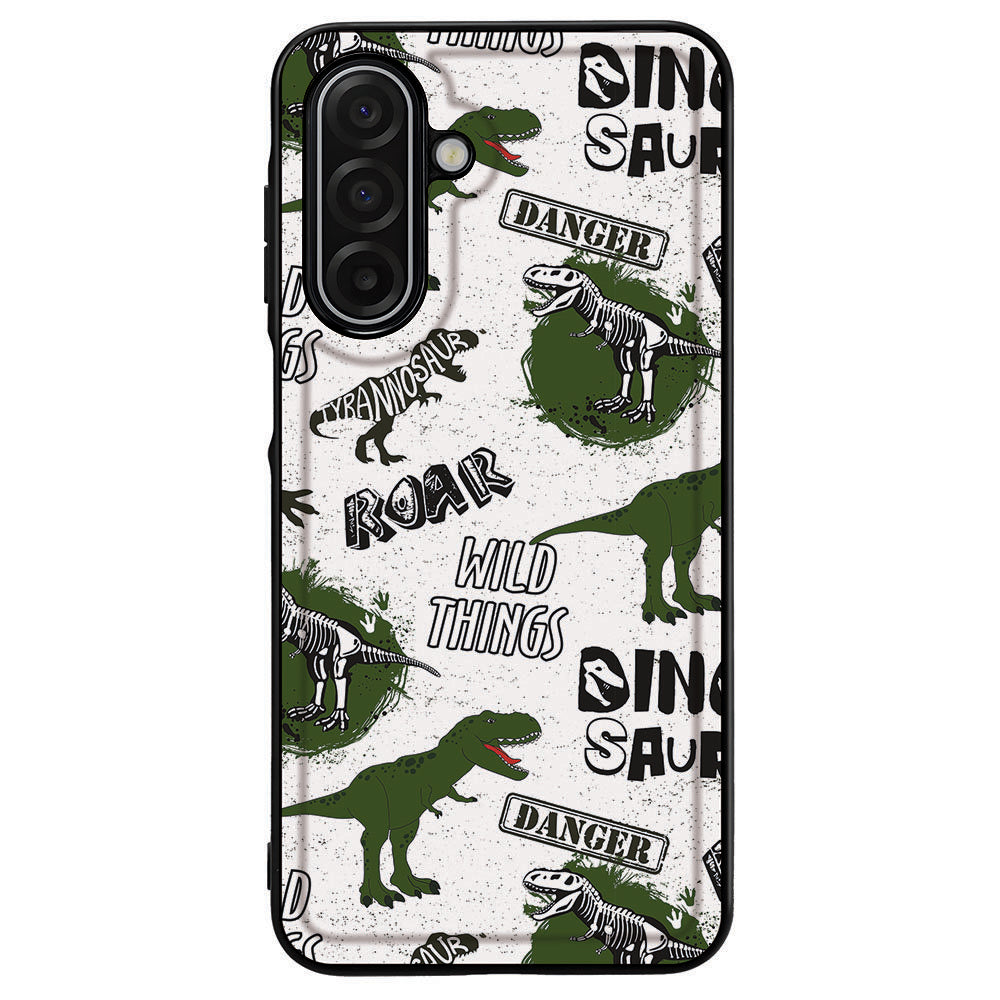 TPU Hoesje Samsung Galaxy A17 Dinosaurus dinosaurus design voorkant