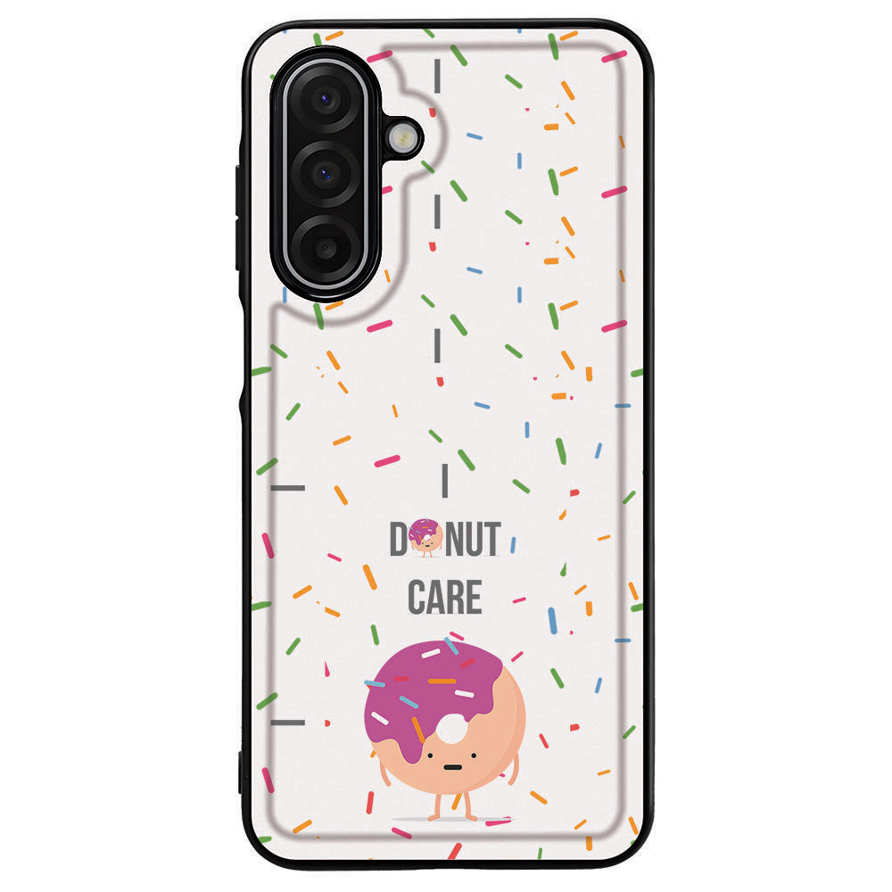 Samsung Galaxy A17 Backcover Hoesje Donut achterzijde kleurrijk ontwerp