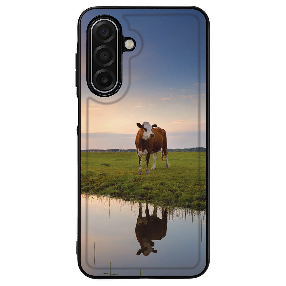 Koe Samsung Galaxy A17 Backcover Koe design zijaanzicht