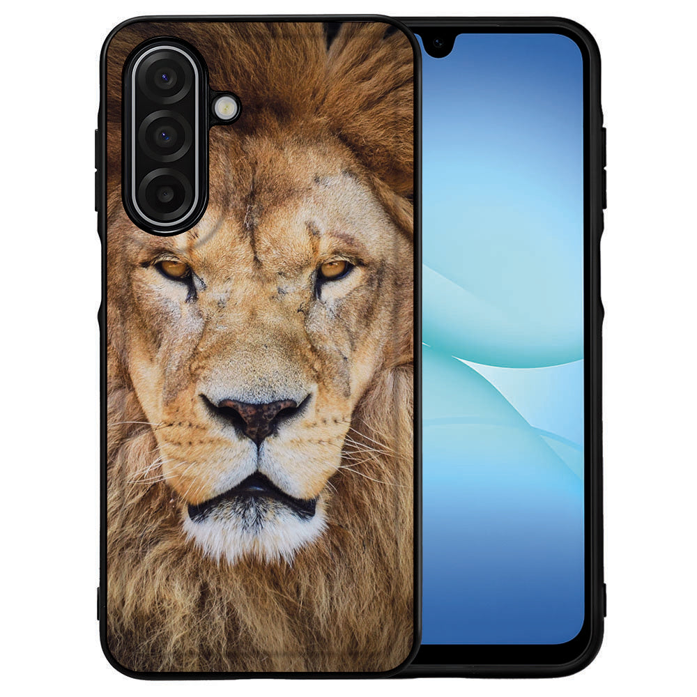 Leeuw Samsung Galaxy A17 Hoesje leeuw ontwerp voorkant