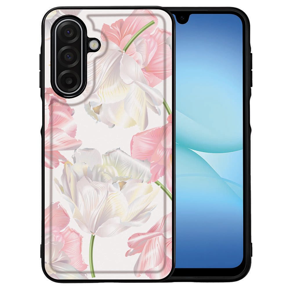 TPU Hoesje Samsung Galaxy A17 Lovely Flowers bloemen voorkant