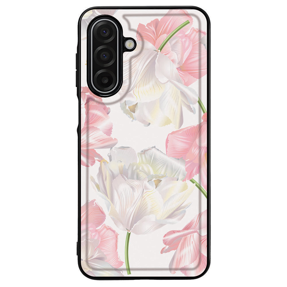 TPU Hoesje Samsung Galaxy A17 Lovely Flowers bloemen ontwerp achterkant