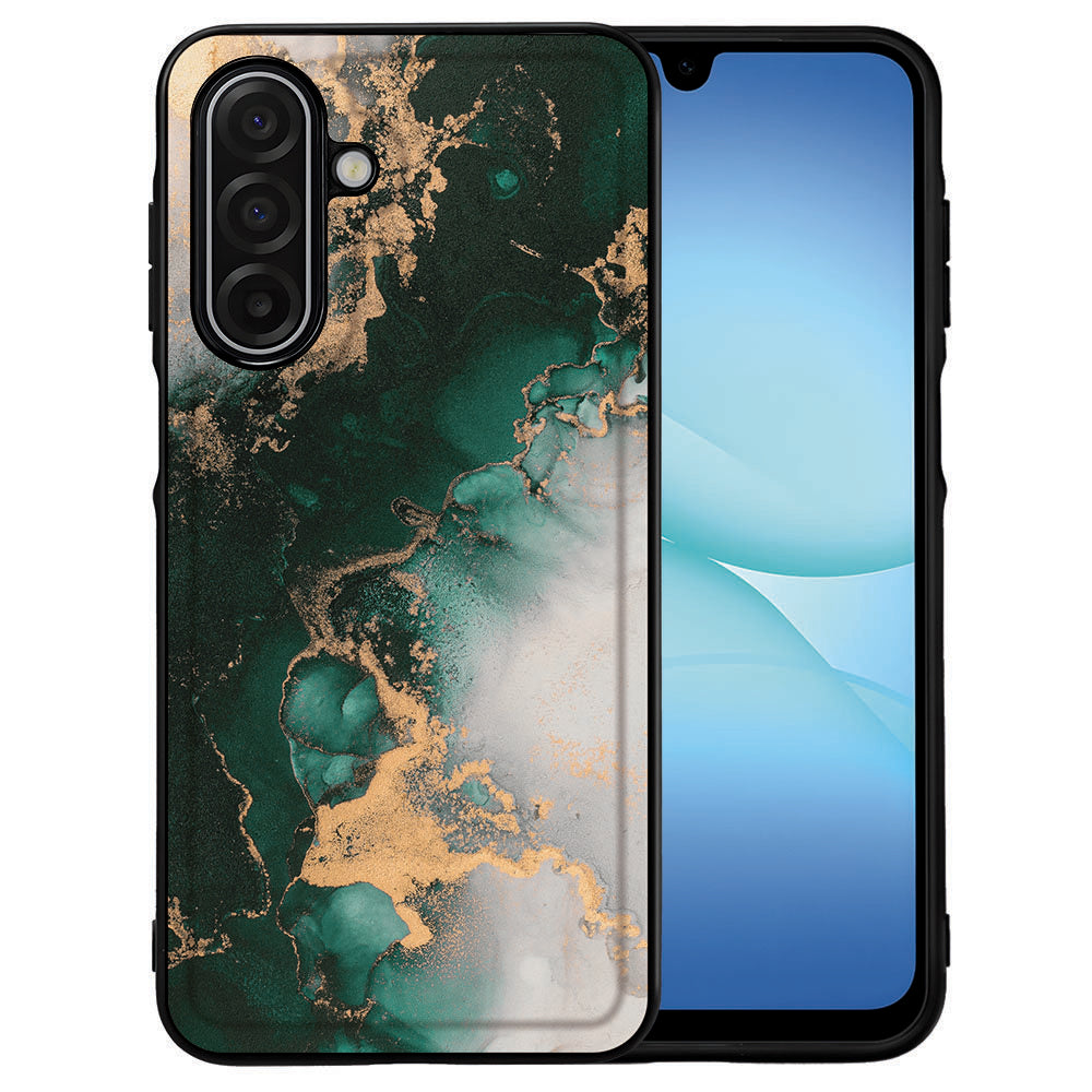 Samsung Galaxy A17 hoesje Marmer Groen achterkant design