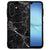 Samsung Galaxy A17 Marmer Zwart Beschermhoes achterkant