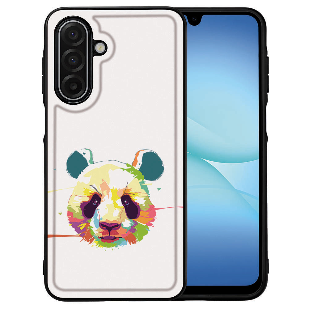 Samsung Galaxy A17 Backcover Hoesje Panda Color voorzijde