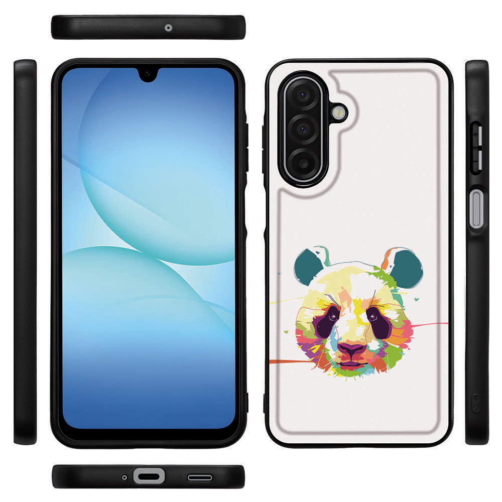 Samsung Galaxy A17 Panda Color Backcover Hoesje voorzijde zijkanten