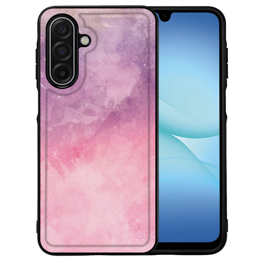 Samsung Galaxy A17 Pink Purple Paint hoesje back cover aanzicht