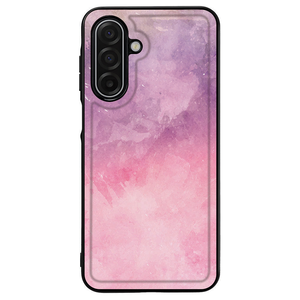 Samsung Galaxy A17 Pink Purple Paint hoesje achterzijde ontwerp