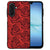 Red Roses Samsung Galaxy A17 Hoesje Back Cover Red Roses motief aanzicht