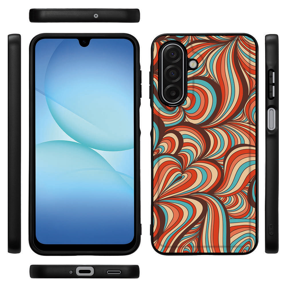 Samsung Galaxy A17 Backcover Hoesje Retro design retro aanzicht