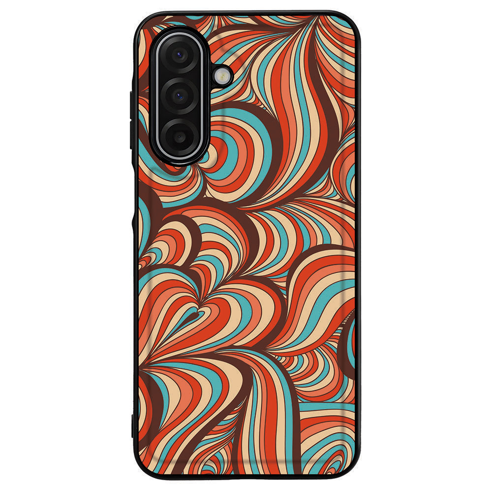 Samsung Galaxy A17 Backcover Hoesje Retro retro design achterkant