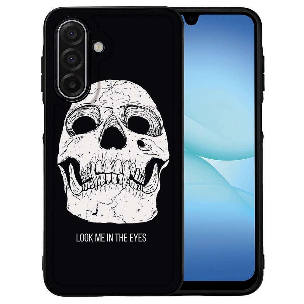 Samsung Galaxy A17 Skull Eyes Back Cover hoesje voorkant