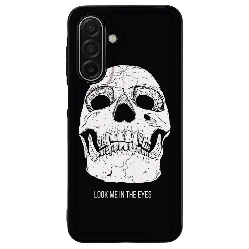 Samsung Galaxy A17 Skull Eyes Back Cover hoesje achterkant ontwerp