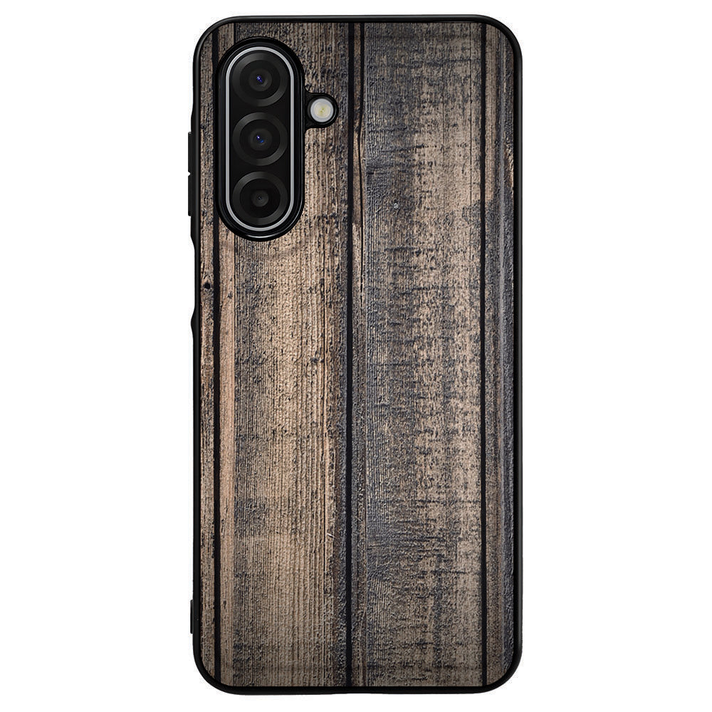 Steigerhout Samsung Galaxy A17 Backcover Hoesje steigerhout-stijl achterkant