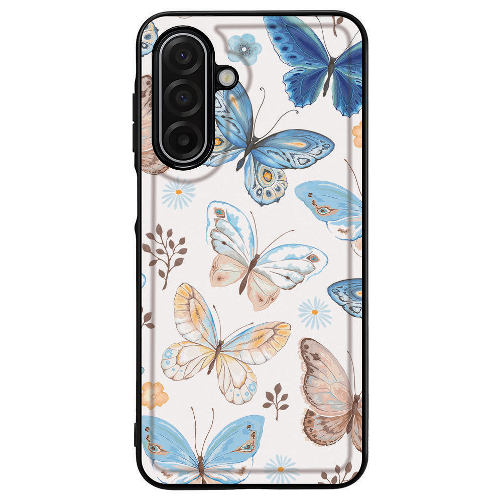Hoesje Samsung Galaxy A17 Vlinder design vlinders aanzicht