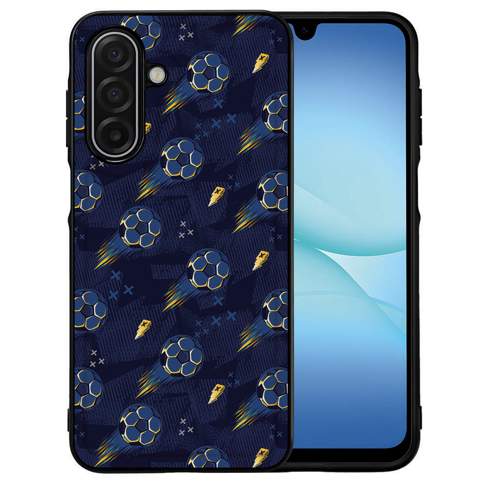 Voetbal Samsung Galaxy A17 Back Cover voetbalontwerp voorkant