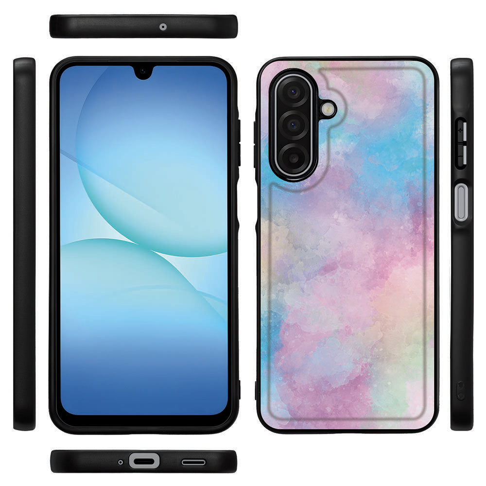 Samsung Galaxy A17 Backcover Hoesje Watercolor Light vooraanzicht zijkanten achterkant