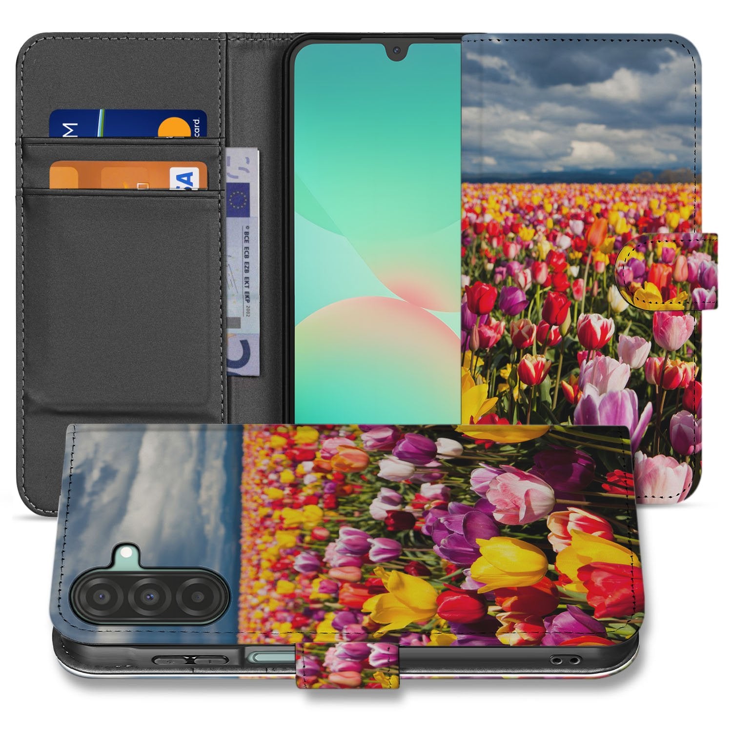 Samsung Galaxy A17 Hoesje Tulpen