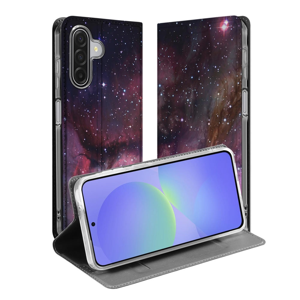 Galaxy Book Case Samsung Galaxy A17 stand case galaxy design voorkant