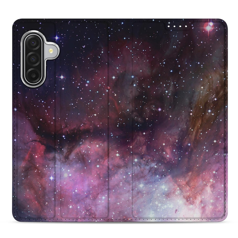 Galaxy Book Case Samsung Galaxy A17 sterrenhemel design voorkant