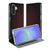 Samsung Galaxy A17 Standcase Hoesje Geruit Rood book case geruit design aanzicht