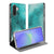Samsung Galaxy A17 Book Wallet Case Painting Blue voorkant achterkant