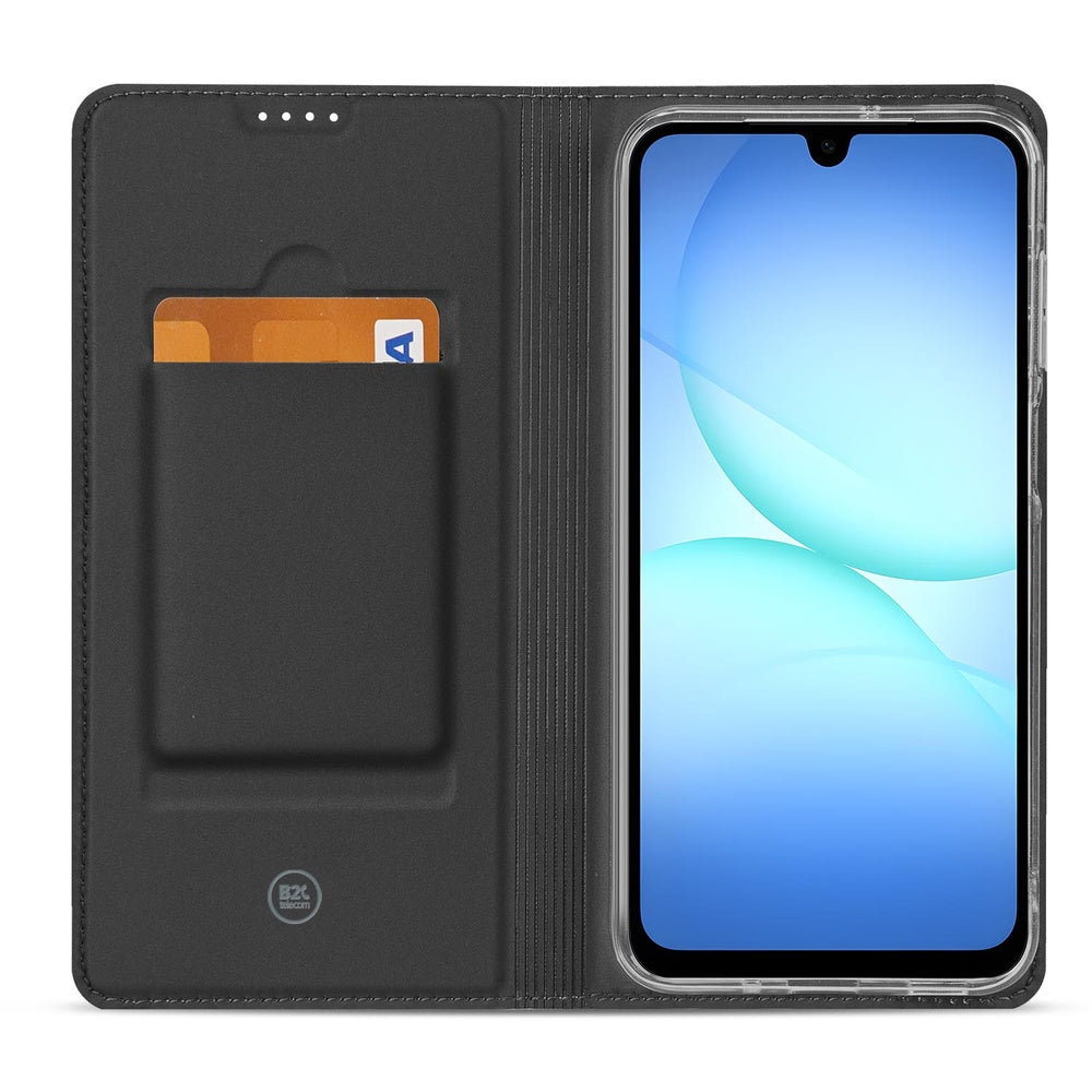 Samsung Galaxy A17 Standcase Hoesje Polygon Color binnenkant zwart