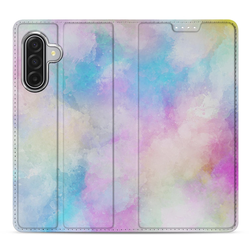 Samsung Galaxy A17 telefoonhoesje Watercolor Light achterkant kleurrijk design