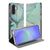 Samsung Galaxy A17 Book Wallet Case Watercolor Mix voor en achteraanzicht