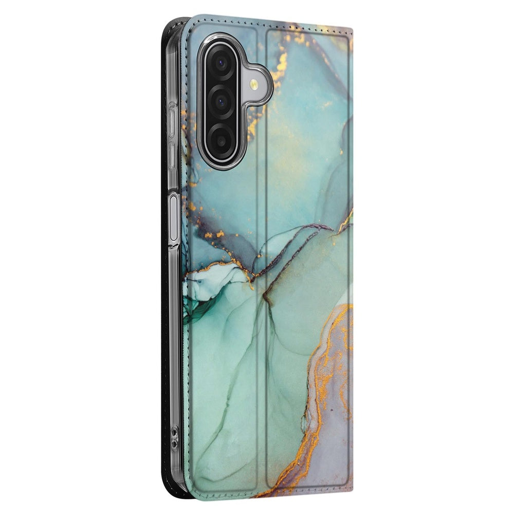 Samsung Galaxy A17 Book Wallet Case Watercolor Mix zijaanzicht