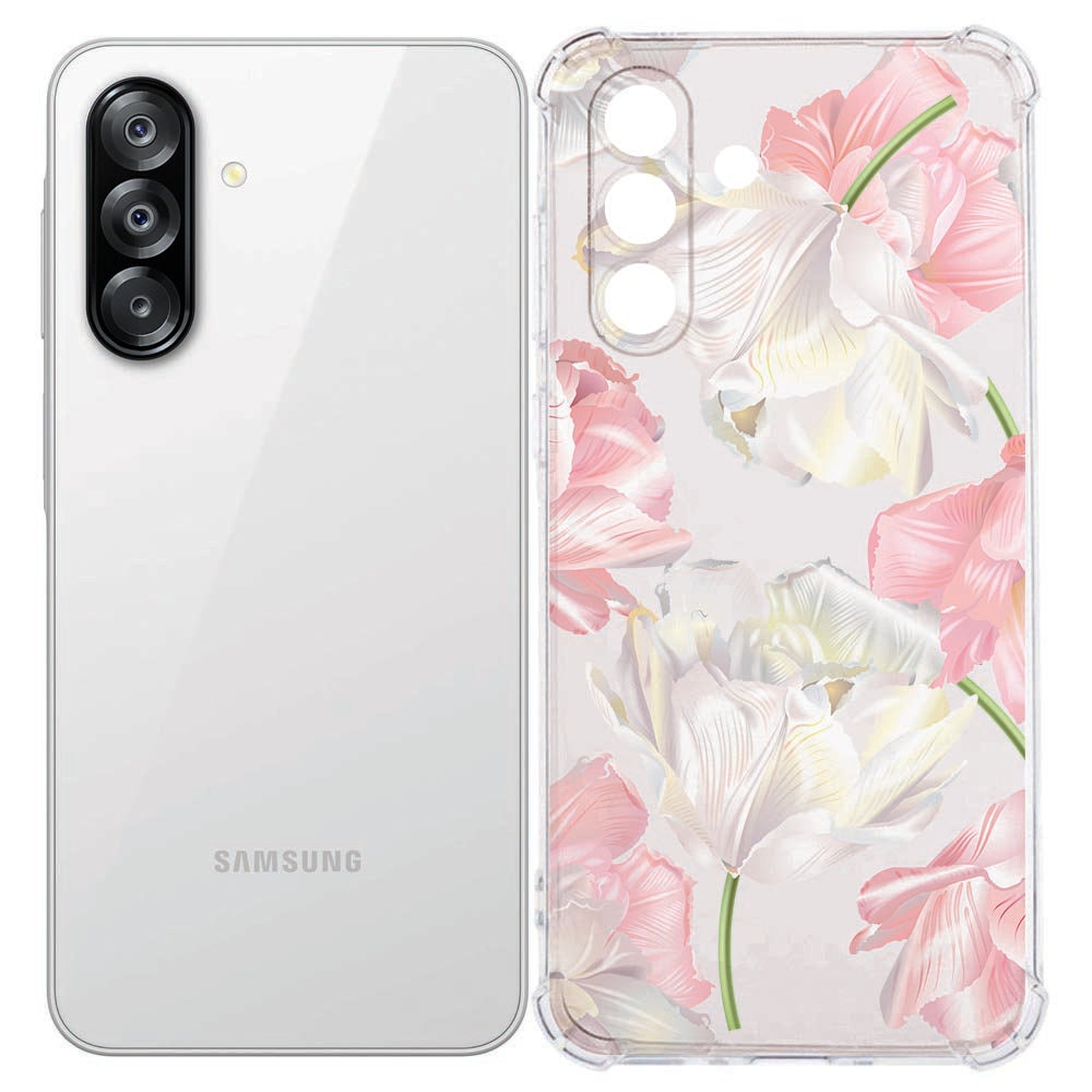 Samsung Galaxy A26 TPU Siliconen Hoesje Lovely Flowers Shockproof