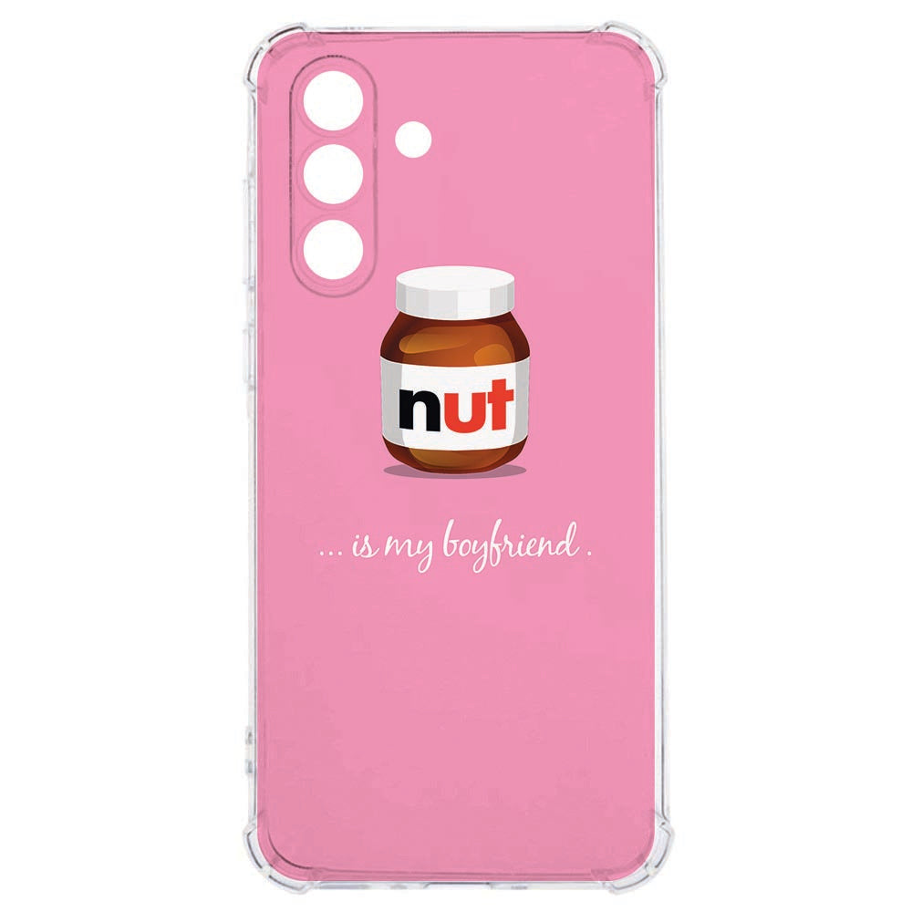 Backcover Hoesje Samsung Galaxy A26 Nut Boyfriend Valbestendig