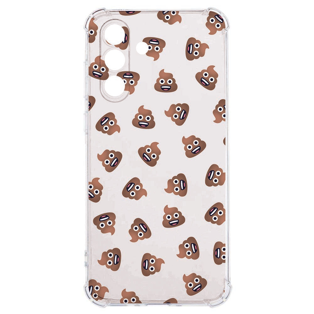 Backcover Hoesje Samsung Galaxy A26 Poep Emojis Schokbestendig