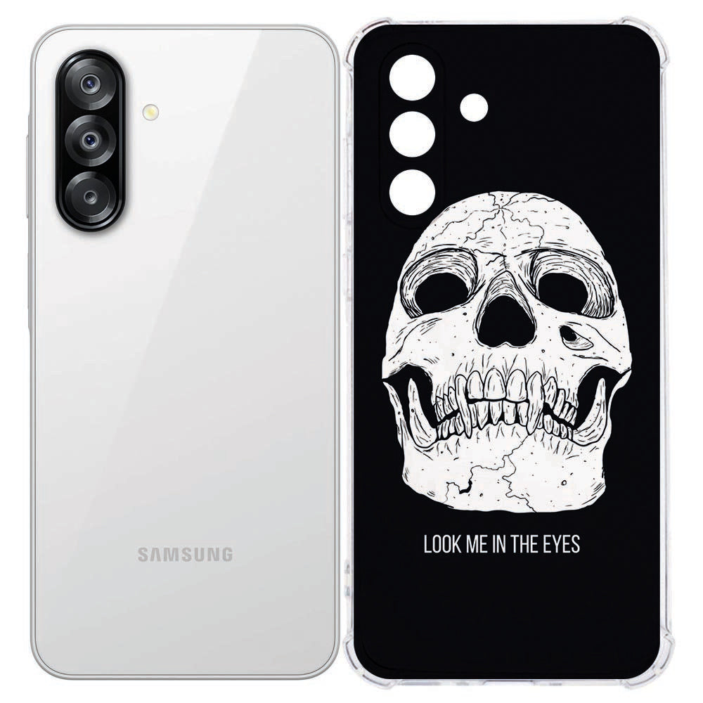 Flexibele back cover Samsung Galaxy A26 Skull Eyes Shockproof