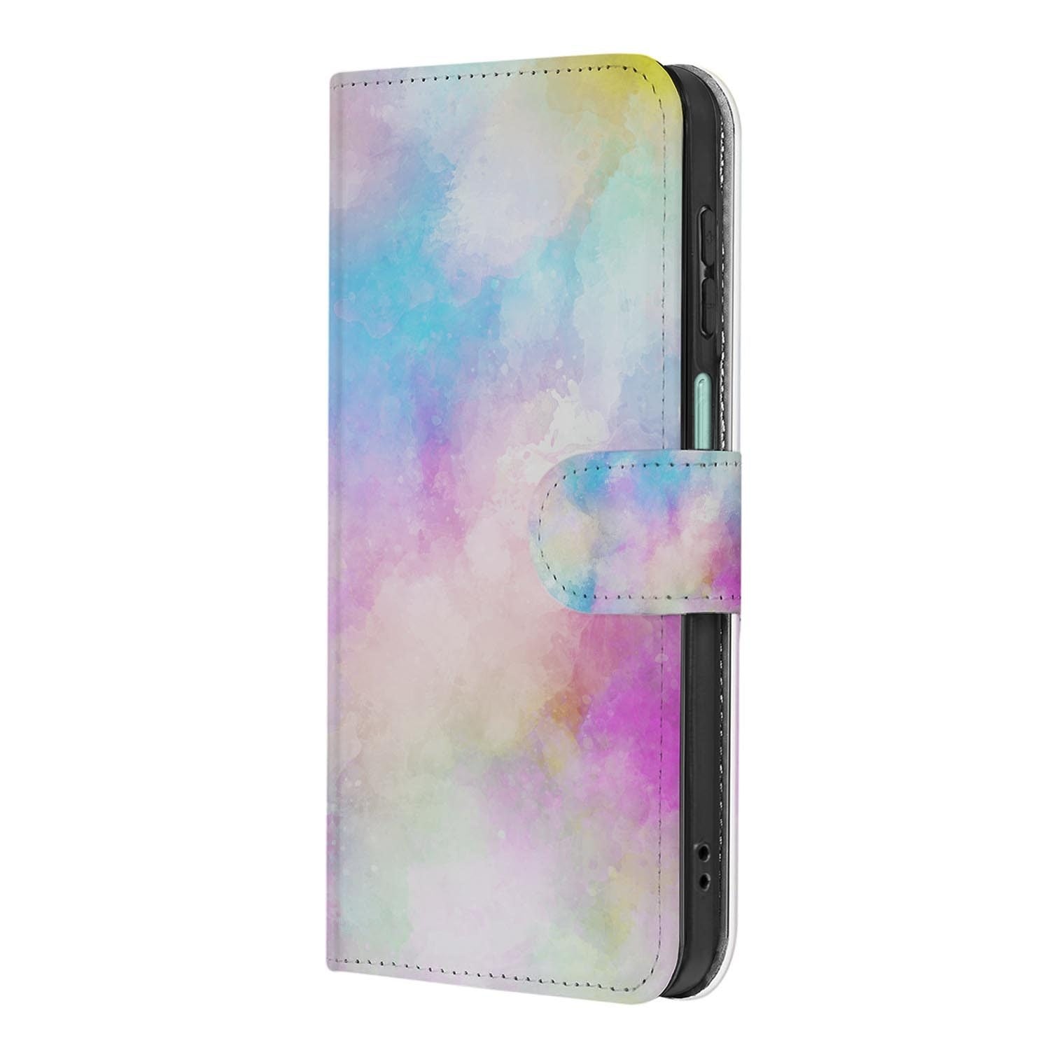 Samsung Galaxy A27 bookcase Watercolor Light, achterkant met camera-uitsparing